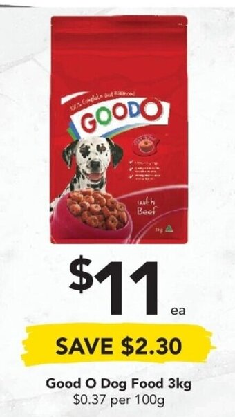 Drakes Good O Dog Food 3kg offer