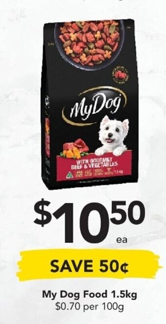 Drakes My Dog Food 1.5kg offer