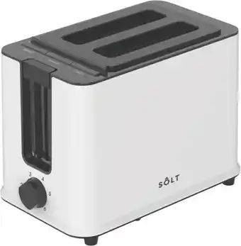 The Good Guys Solt 2 Slice Bob Toaster - White offer