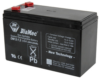 Jaycar Electronics 7.2ah alarm & nbn system backup battery offer