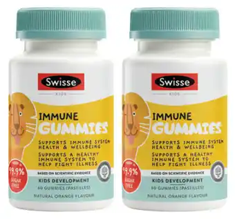 Chemist Discount Centre Swisse kids immune gummies 60 gummies offer
