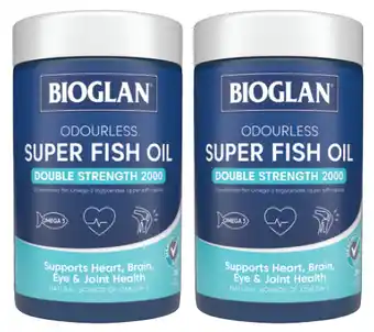 Chemist Discount Centre Bioglan super fish oil 2000mg 200 capsules offer
