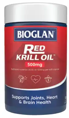 Chemist Discount Centre Bioglan red krill oil 500mg 120 capsules offer