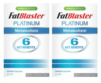 Chemist Discount Centre Naturopathica fatblaster platinum metabolism 30 tablets offer