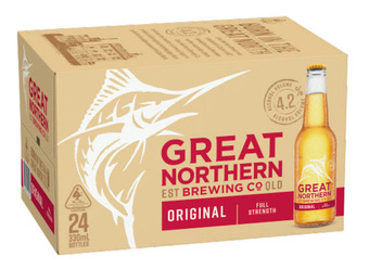 Liquorland Great northern original lager bottle 330ml offer