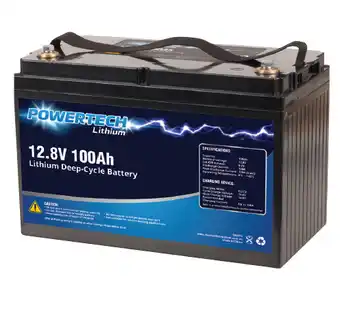 Jaycar Electronics 12.8V 100Ah Lithium Battery offer