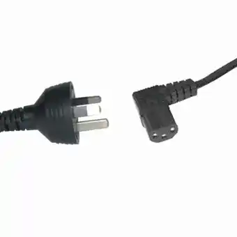 Jaycar Electronics Replacement Mains Power Leads - Right Angle Female offer