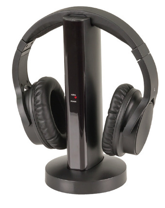 Jaycar Electronics 2.4GHz Wireless Rechargeable Stereo Headphones offer