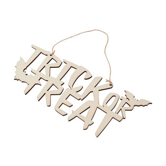 Kmart Halloween Craft Trick or Treat Sign offer