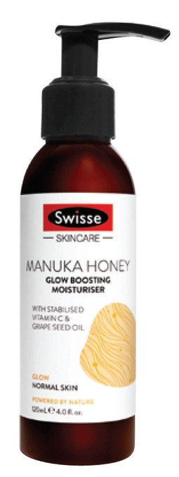 Chemist Discount Centre Swisse Manuka Honey Glow Boosting Moisturiser 120ml offer