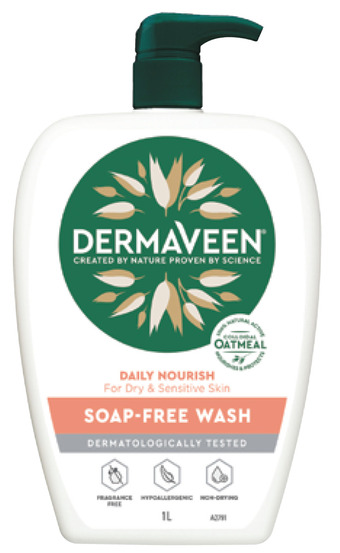 Chemist Discount Centre Dermaveen Soap Free Wash 1 Litre offer