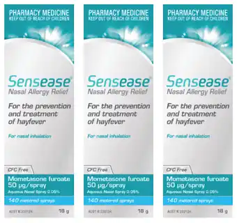 Chemist Discount Centre Sensease Allergy Relief 140 Dose offer