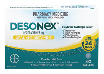 Chemist Discount Centre Desonex Hayfever Relief 40 Tablets offer