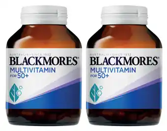 Chemist Discount Centre Blackmores Multivitamin for 50+ 90 Tablets offer