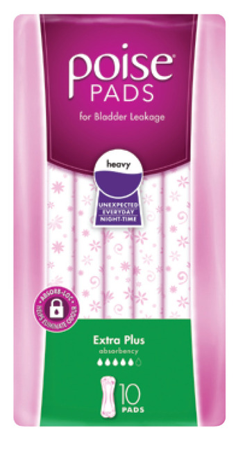 Poise Pads Extra Plus 10 Pack