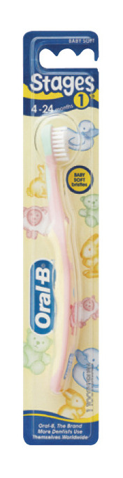 Oral-B Stages 1 4-24 Months Toothbrush