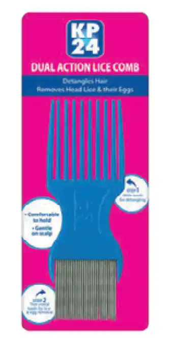 KP24 Metal Tooth Comb