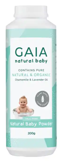 Chemist Discount Centre Gaia Natural Baby Natural Baby Powder 100g offer
