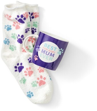 BIG W Pet Mum Mug and Sock Set offer