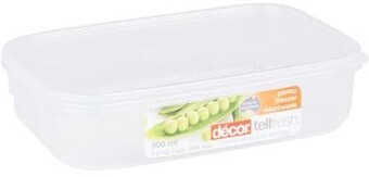 BIG W Decor Tellfresh Oblong 900mL Container offer