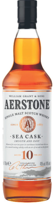 Liquorland Aerstone Sea Cask 10YO Single Malt Scotch 700ml offer