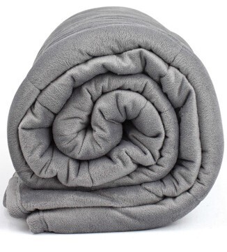 BIG W Jason Weighted Blanket 5kg - Charcoal offer