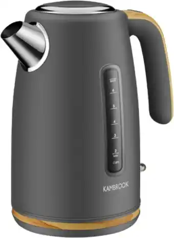 BIG W Kambrook Scandi Chic Kettle 1.7-Litre - Charcoal offer