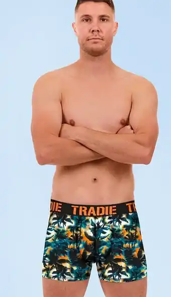 BIG W Tradie Work N Surf Trunks offer