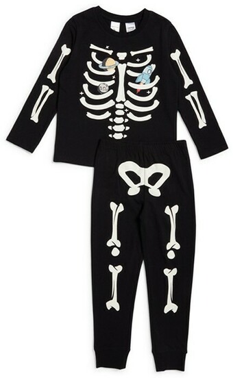 BIG W Kids Skeleton Pyjama Set offer