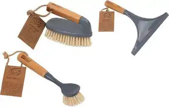 BIG W White Magic Eco Basics Dish Brush, Bathroom Brush or Window Squeegee offer