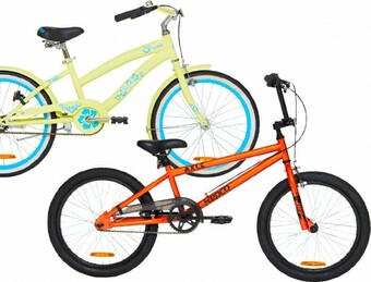 BIG W Repco ‘Bayside’ Cruiser or ‘Axle’ Freestyle BMX 50cm Bikes offer