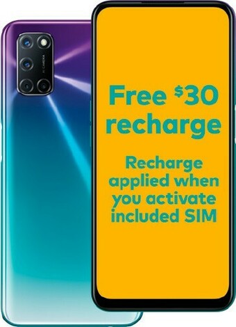 BIG W Optus Oppo A72 - Twilight Purple offer