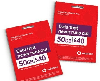 BIG W Vodafone $40 Sim Starter Pack offer