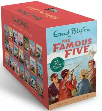 BIG W The Famous Five Series 21 Books Collection Box Set offer