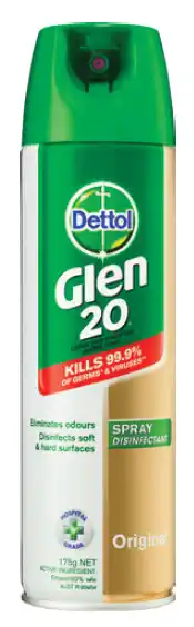 ePharmacy Glen 20 spray disinfectant original 175g offer