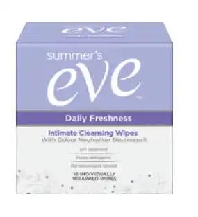ePharmacy Summer's eve daily freshness intimate cleansing wipes 16 pack offer