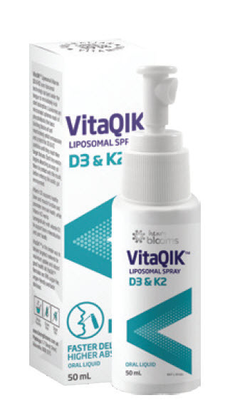 ePharmacy Henry blooms vitaqik vitamin d3 & k2 50ml oral spray offer