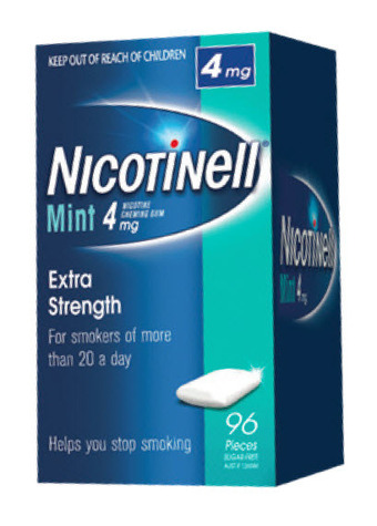 ePharmacy Nicotinell chewing gum 4mg mint 96 offer