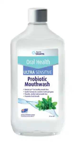 ePharmacy Henry blooms probiotic mouthwash peppermint ultra sensitive 375ml offer