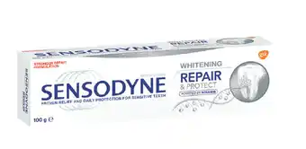 Sensodyne sensitive teeth pain repair & protect whitening toothpaste 100g
