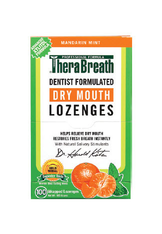 Therabreath dry mouth lozenges 100 pack