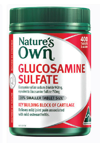 ePharmacy Nature’s own glucosamine sulfate 400 tablets offer