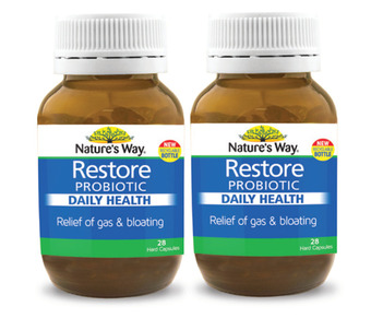 ePharmacy Nature’s way restore probiotic daily health 28 capsules offer