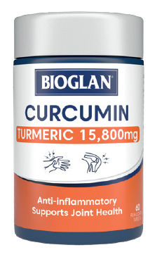 ePharmacy Bioglan curcumin turmeric 15,800mg 60 tablets offer