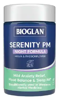 ePharmacy Bioglan serenity night formula 40 capsules offer