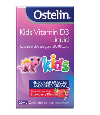 ePharmacy Ostelin kids vitamin d3 liquid 20ml offer