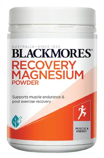 ePharmacy Blackmores recovery magnesium 200g powder offer