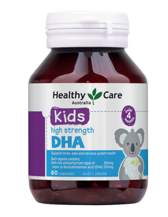 Healthy care kids high strength dha 60 capsules