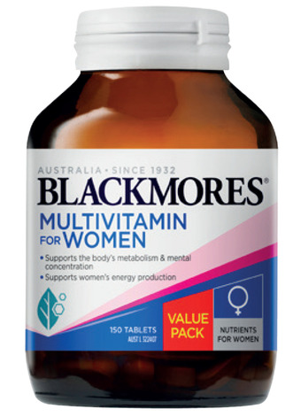 ePharmacy Blackmores multivitamin for women 150 tablets offer