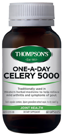 ePharmacy Thompson’s one-a-day celery 5000 60 capsules offer